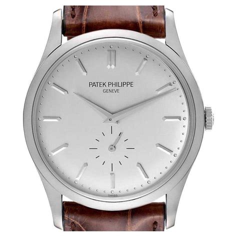 patek philippe calatrava weißgold gebraucht|Pre.